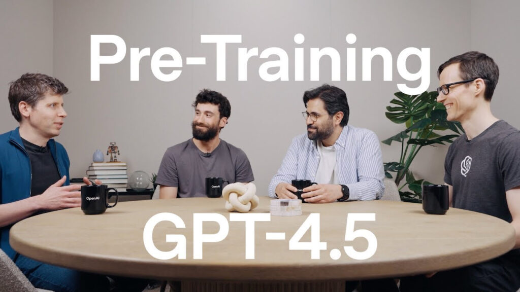 pre-training chatgpt 4.5