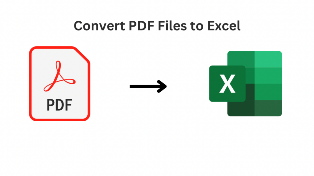top image of the Convert PDF files to Excel